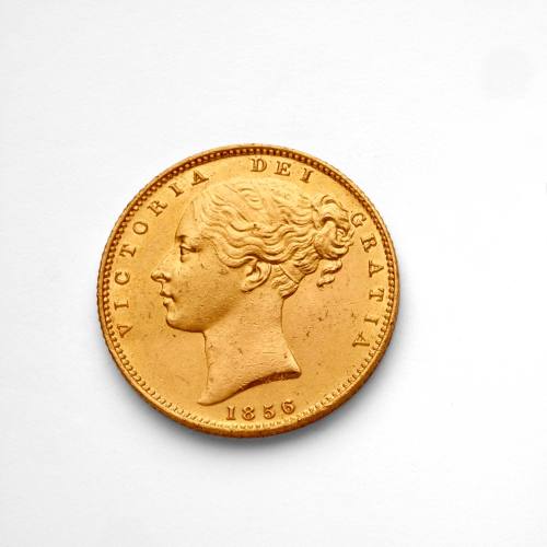 Queen Victoria sovereign, 1856