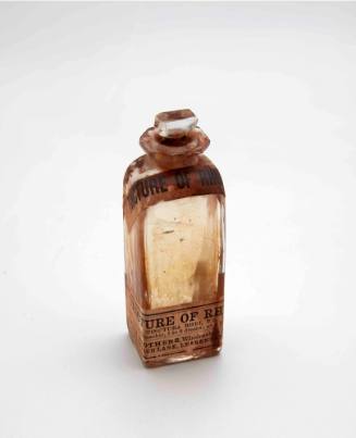 Tincture of Rhubarb, made by Dakin Brothers, Druggists