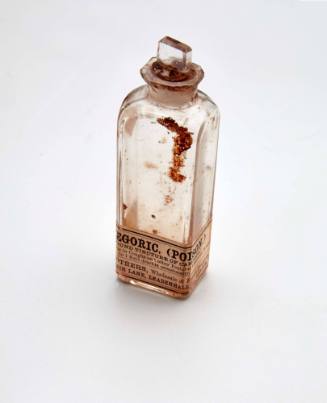 Paregoric (compound tincture of camphor) made by Dakin Brothers, Druggists
