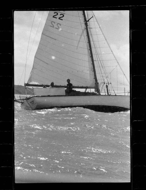 PALERMO under sail off Gladstone, Queensland