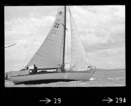 PALERMO under sail off Gladstone, Queensland