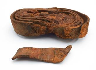 Belt recovered from the wreck of the DUNBAR