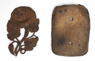 Buckle recovered from the wreck of the DUNBAR