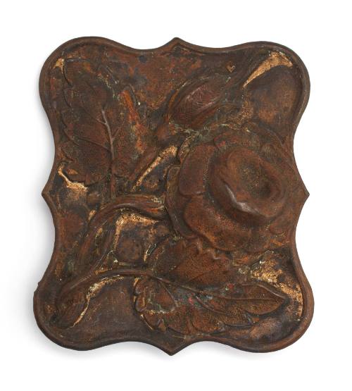 Buckle recovered from the wreck of the DUNBAR