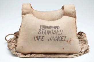 CAPTAIN COOK III unwashed standard life jacket made by E.H. Brett & Sons Pty Ltd