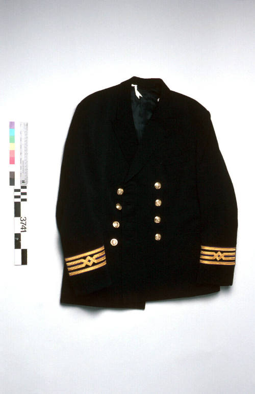 Merchant Navy Chief Engineer's uniform jacket : Lindsay MacIntosh