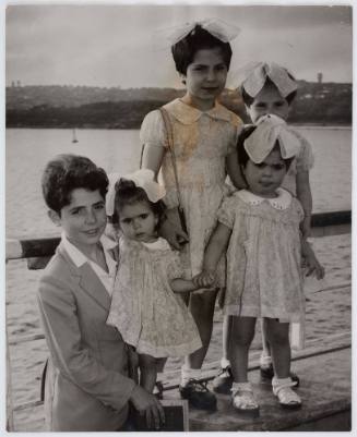 Del Popolo children aboard the NAPOLI