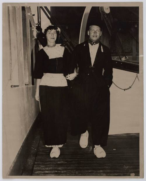 Adrian and Yvonne de Leede aboard the SIBAJAK