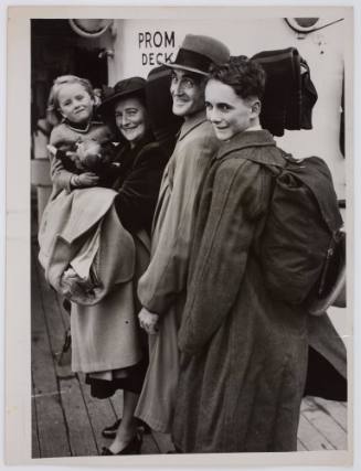 Urquhart family aboard NEPTUNIA 
