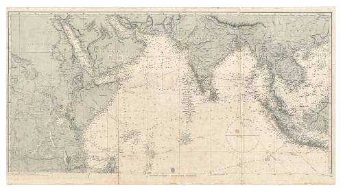 Nautical Chart of the Northern Portion of the Indian Ocean