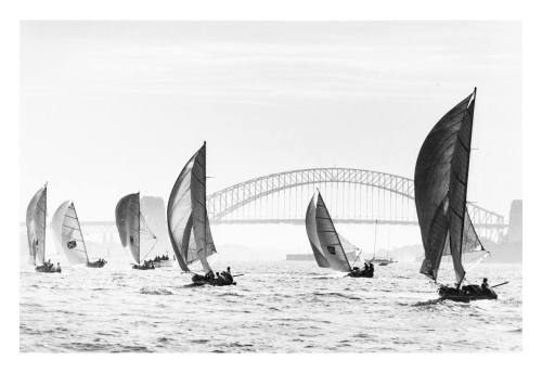 18-foot skiffs CHRIS WEBB, TOP DOG, JELDI and others