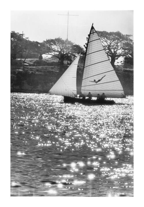 18-foot skiff JANZEN GIRL off Shark Island