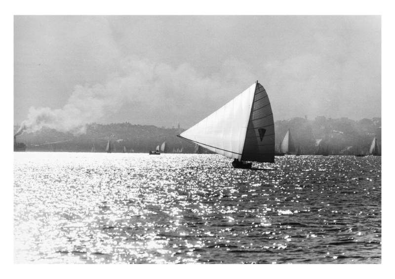 18 Foot Skiff Sam Lands On Sydney Harbour Works Amuseum