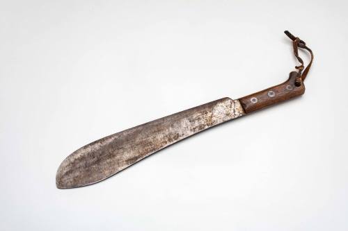 Machete owned by Moss Berryman