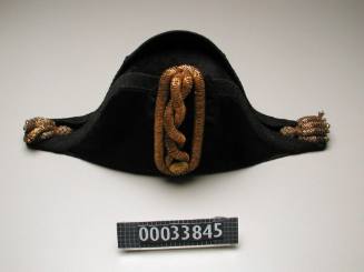New South Wales Naval Brigade bicorn hat worn by Sub Lieutenant Spain