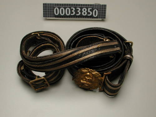 Sword belt used for Victorian colonial navy