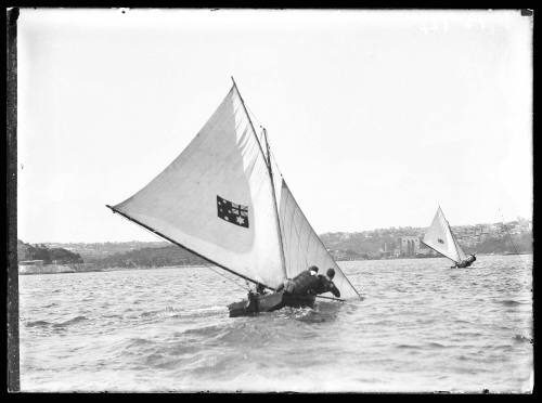 6-foot skiffs at Middle Head, inscribed 1574