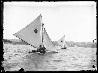 Two 6-footers on Parramatta River near Balmain , inscribed 1592