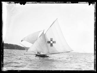 12 or 14 ' foot skiff on Sydney Harbour