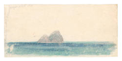 Verso of 'Lady Ellioot Island looking north east'