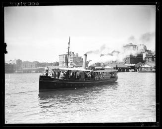Arrival of Lord Ruthven, SS PREMIER, Sydney Cove