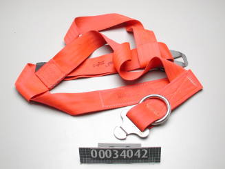 Safety harness used on board BLACKMORES FIRST LADY during Kay Cottee's circumnavigation of the globe