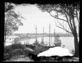 Harbour view of Drummoyne and Rozelle, Sydney