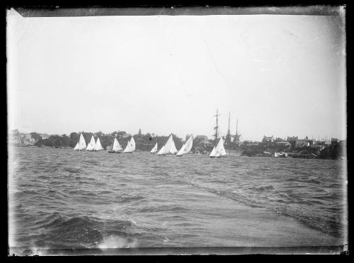 18-foot skiffs possibly at Balmain