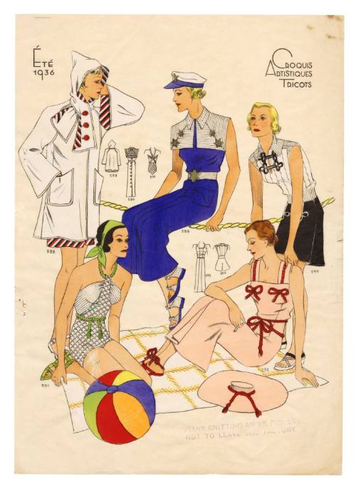 Hand coloured designs for female leisurewear