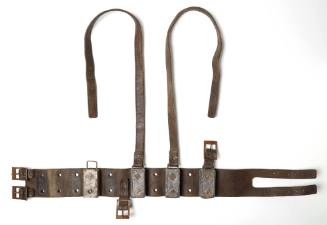 Weight belt of a standard diving dress suit