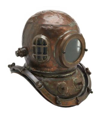 Siebe Gorman & Company diving helmet from a standard dress diving suit