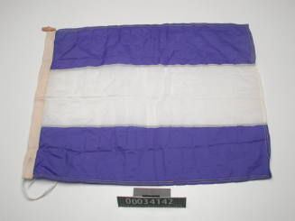 International signal flag for " J " from  BLACKMORES FIRST LADY