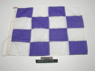 International signal flag for " N " from  BLACKMORES FIRST LADY