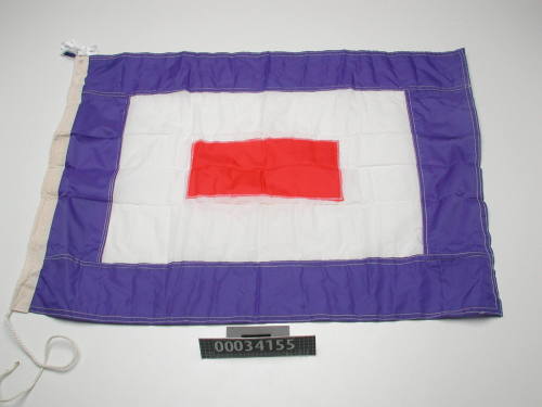 International signal flag for " W " from  BLACKMORES FIRST LADY