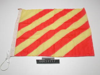 International signal flag for " Y " from  BLACKMORES FIRST LADY