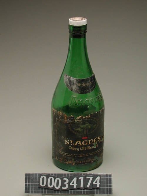 Bottle of St Agnes brandy from BLACKMORES FIRST LADY