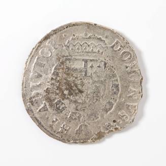 Daalder of Philip II Lord of the Netherlands, from the wreck of the BATAVIA