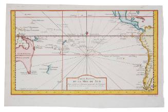 Carte reduite de la Mer du Sud