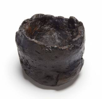 Solidified gunpowder plug from one of the HMB ENDEAVOUR cannons