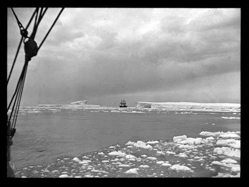 Arrival of a relief ship