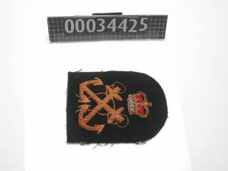 RAN BULLION QUALIFICATION CLOTH BADGE