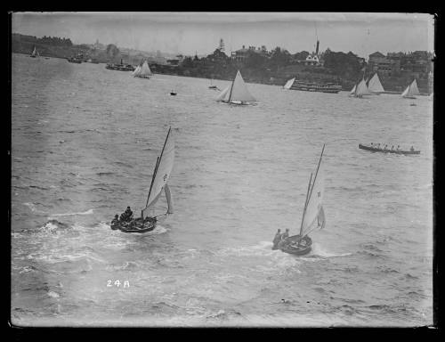 8-10-foot skiff at Kirribilli, inscribed 24 A