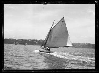 Sailing vessel on Sydney Harbour, INSC 22