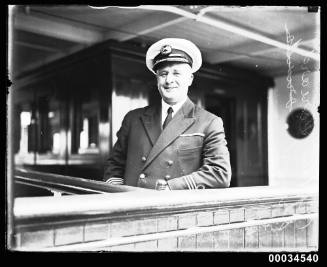 Captain C.H.G. Loriard of SS ORUNGUL, Australasian United Steam Navigation Company