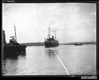 SS ORMISTON, possibly in Pyrmont, Sydney