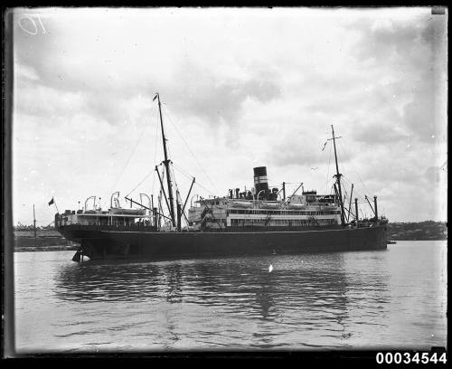 SS ORMISTON possibly in Pyrmont, Sydney