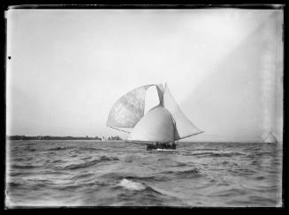 14-footer on Botany bay, inscribed 287