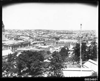 City view near the Brisbane City Hall