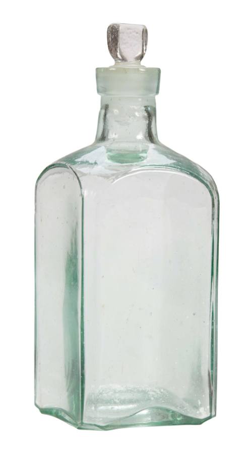 Empty medicine bottle from the medicine chest of the SAMUEL PLIMSOLL