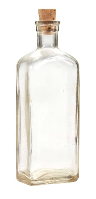 Empty medicine bottle